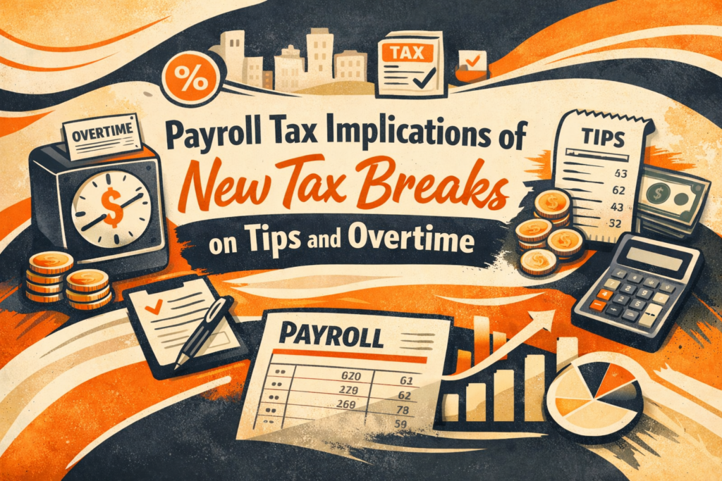 Payroll tax implications of new tax breaks on tips and overtime