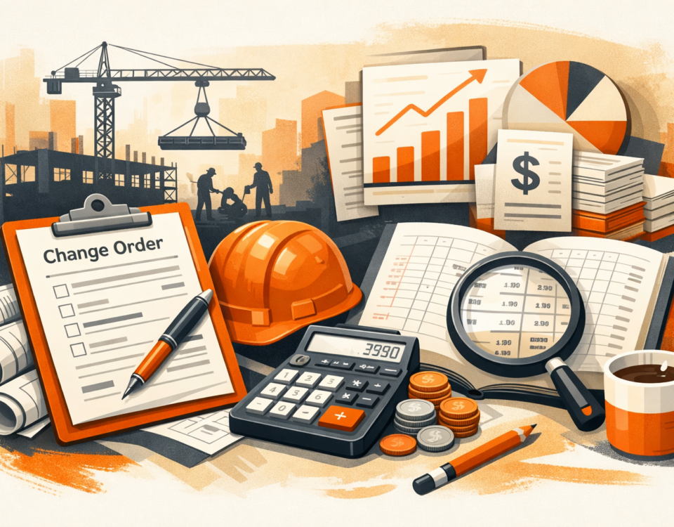 Change orders require careful accounting